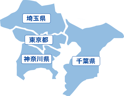 対応エリア地図